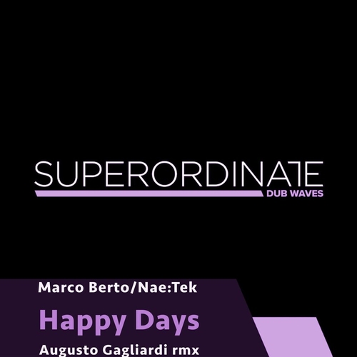 Marco Berto - Happy Days [SUPDUB486]